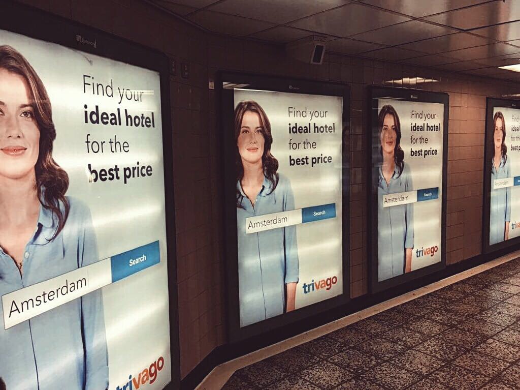 The trivago lady! 
